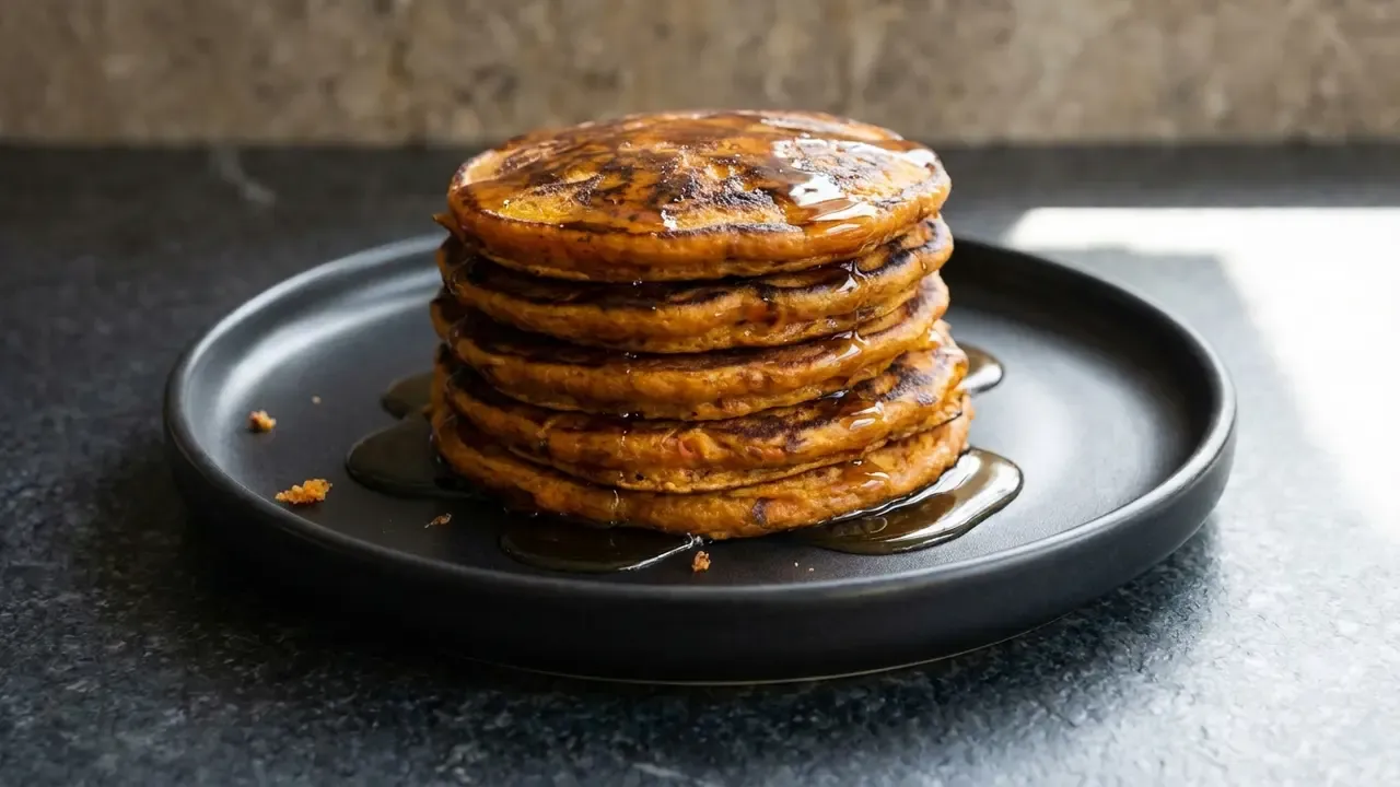 Gesunde Süßkartoffel-Pancakes