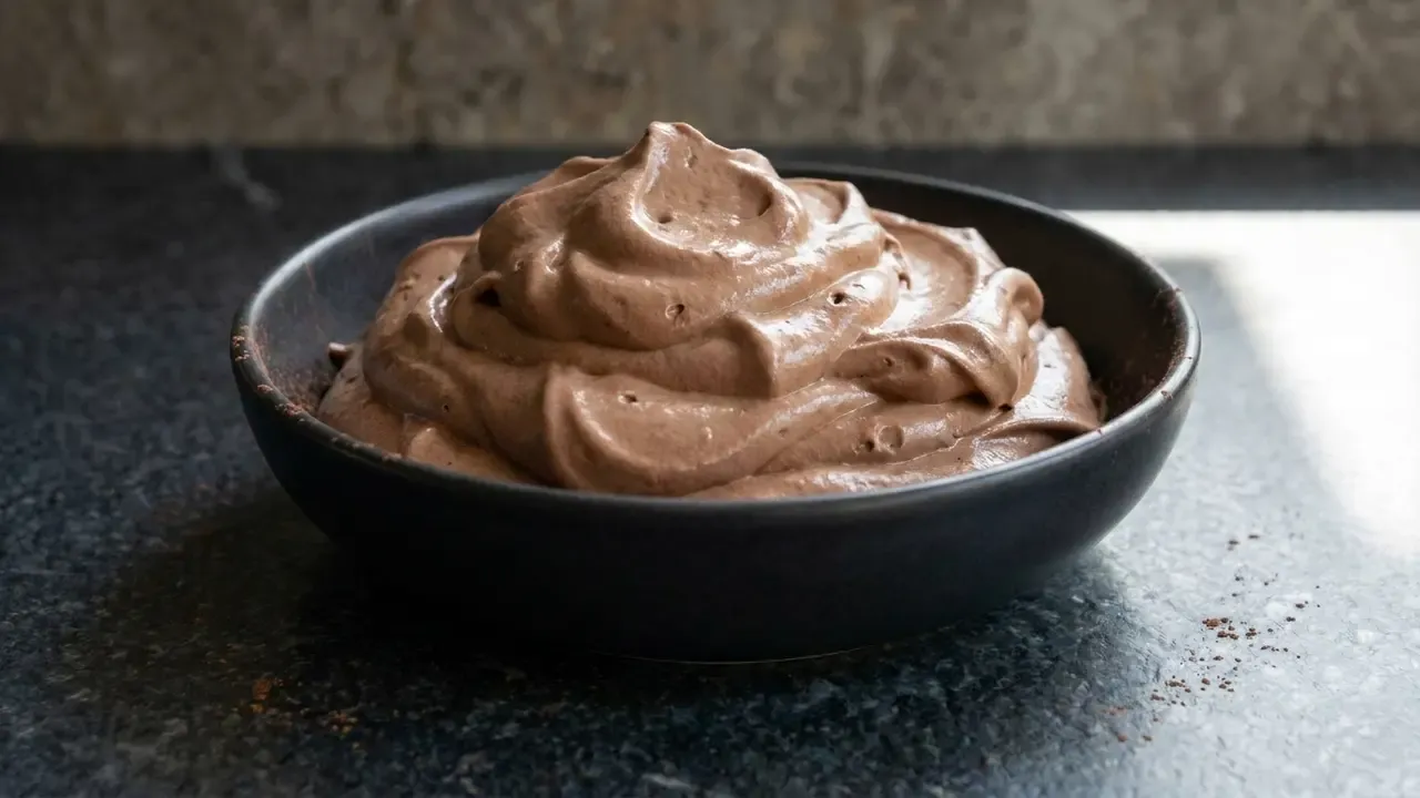 Schokoladen-Protein-Fluff