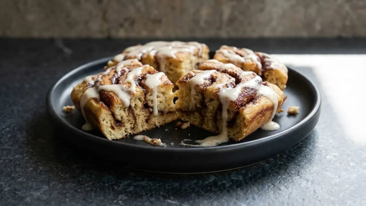 High-Protein Zimtschnecken-Pancakes