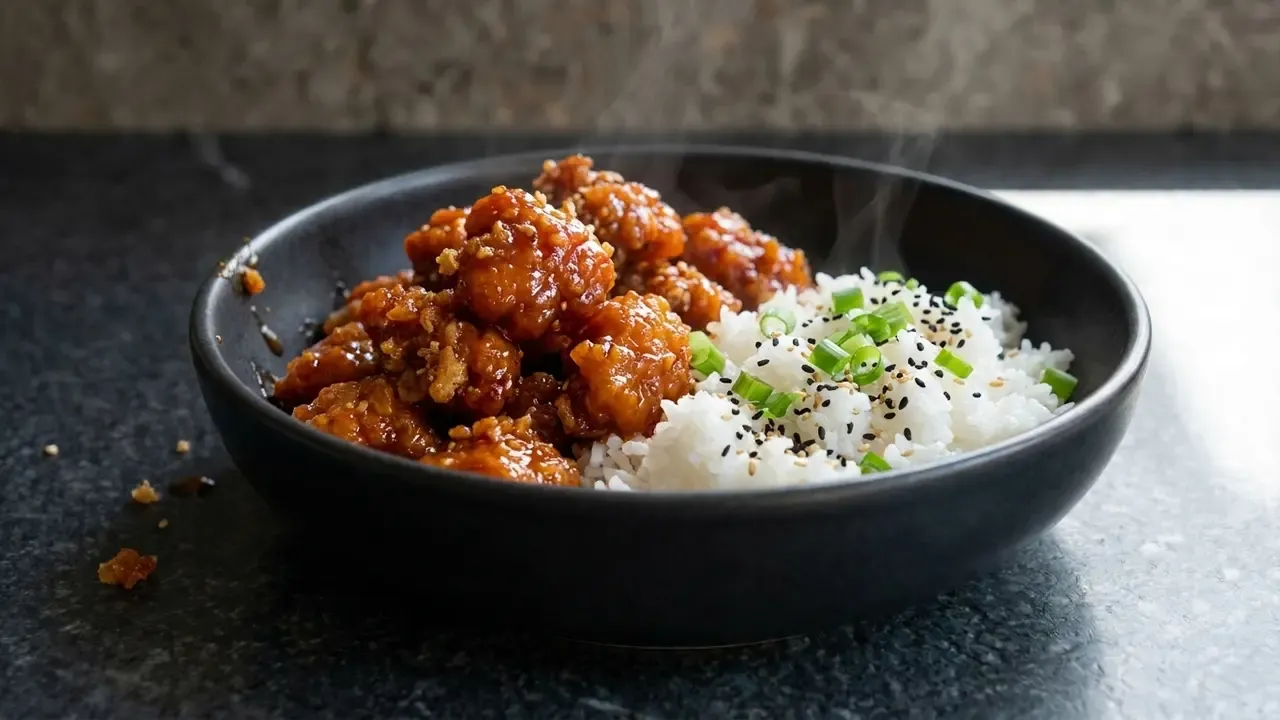 High Protein Korean Popcorn Chicken