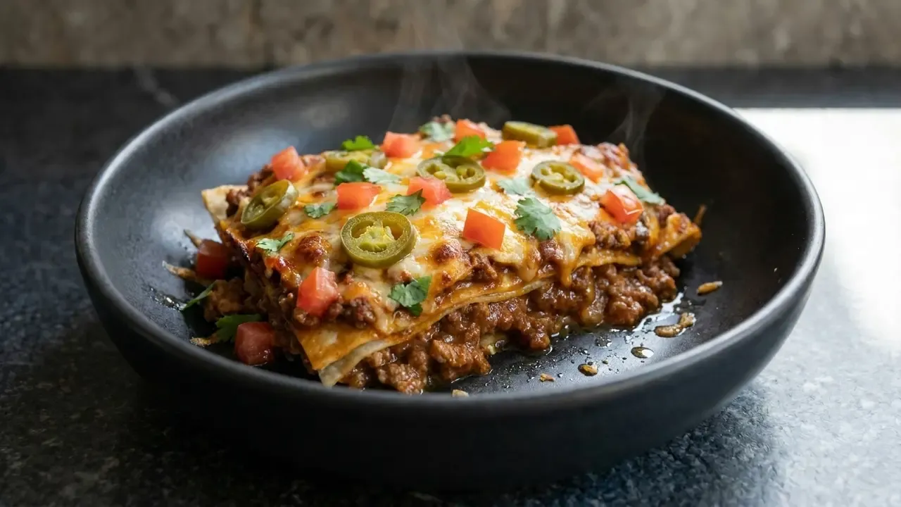 Mexikanische Hackfleisch-Lasagne