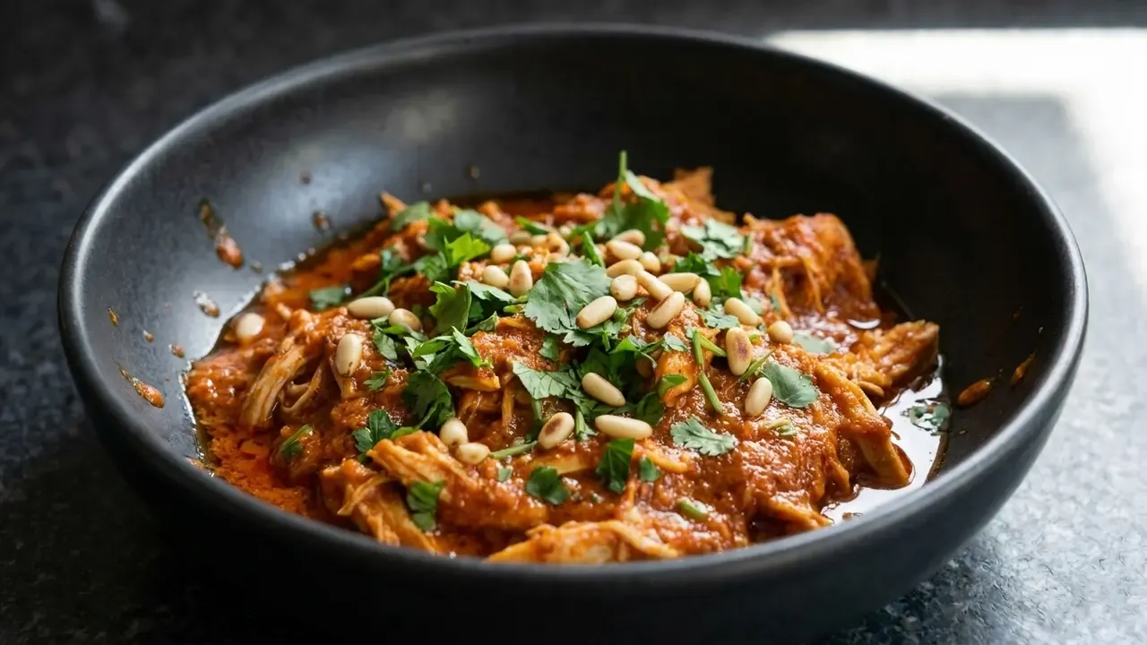 Slow Cooker Harissa-Hähnchen