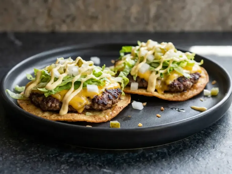 High Protein Big Mac Tacos