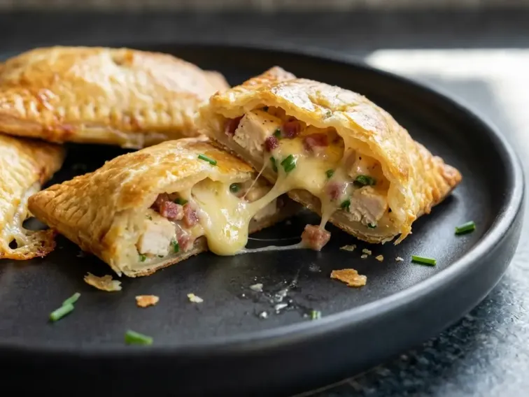 High Protein Chicken Bacon Ranch Hot Pockets