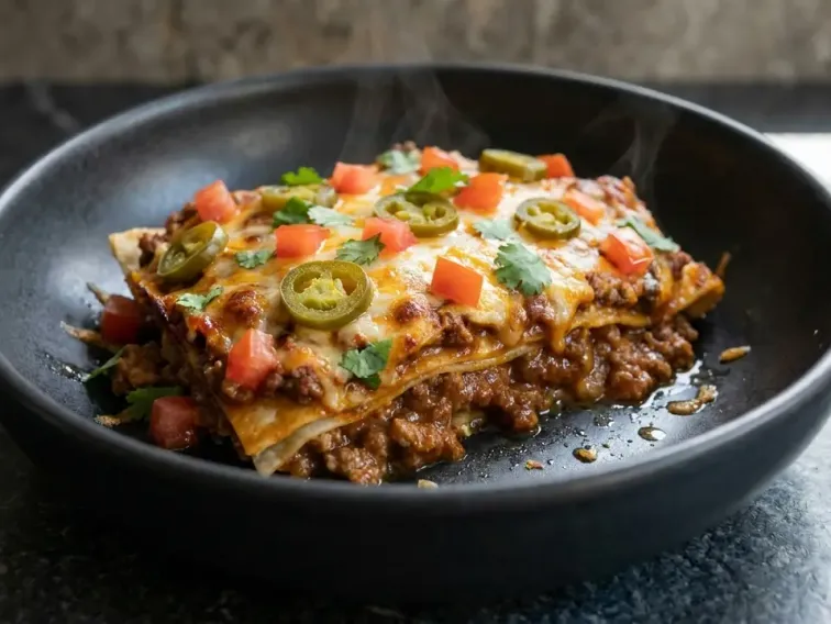 Mexikanische Hackfleisch-Lasagne