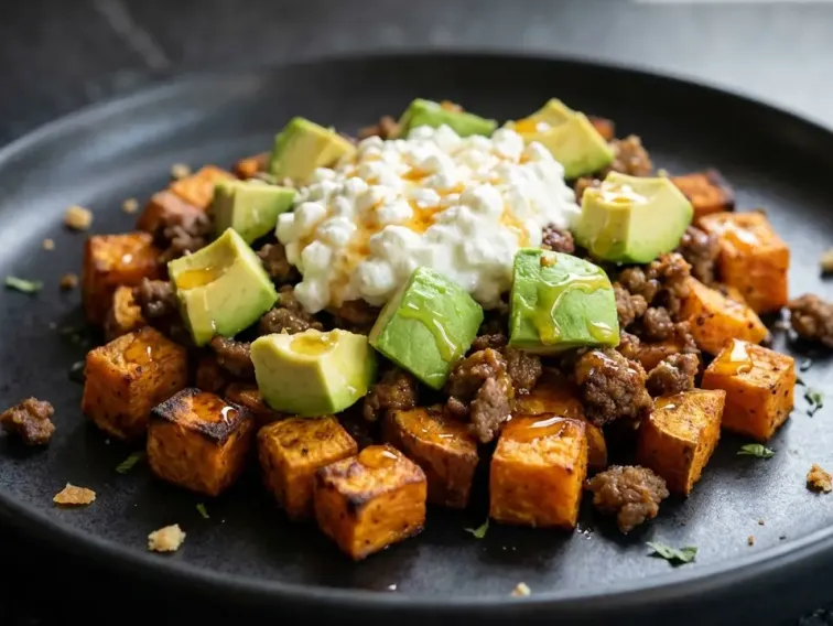 Virale Süßkartoffel-Bowl für den Muskelaufbau