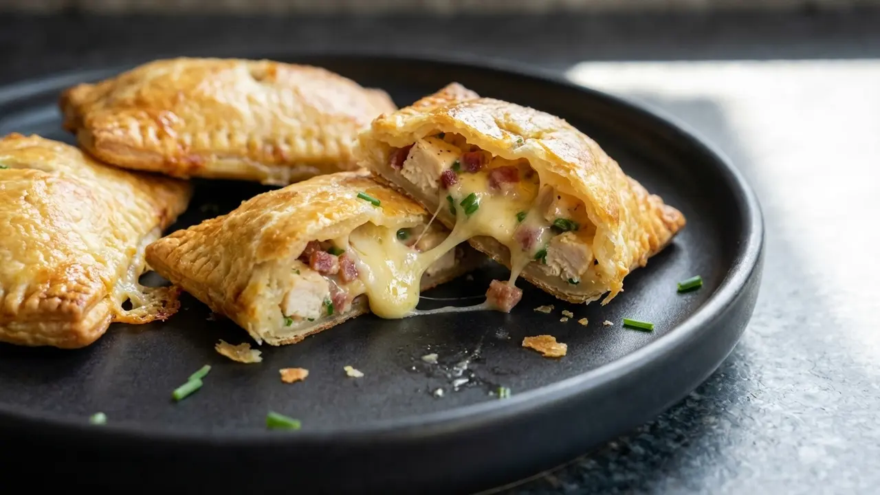High Protein Chicken Bacon Ranch Hot Pockets